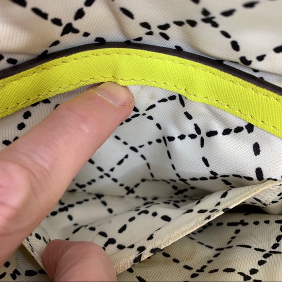 Kate Spade New York Newbury Lane Sally Crossbody Bag Highlighter Yellow - Picture 9 of 12